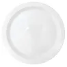 Platos de Plástico PS Llano Plus Blancos 22cm (550 Uds)