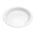 Platos de Plástico PS Postre Plus Blancos 16,5cm (650 Uds)
