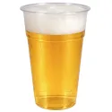Vasos de Plástico PP 330ml Alto Transparentes (50 Uds)