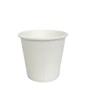 Vasos de Cartón Blanco Café Mini/Degustación 75ml Ø5,1cm (50 Uds)