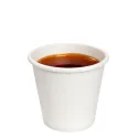 Vasos de Cartón Blanco Café Mini/Degustación 75ml Ø5,1cm (50 Uds)