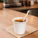 Vasos de Cartón Blanco Café Mini/Degustación 75ml Ø5,1cm (50 Uds)