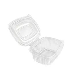 Envases con Tapa Plástico PP "Microondas" 250ml (50 Uds)