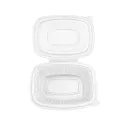 Envases con Tapa Plástico PP "Microondas" 250ml (50 Uds)
