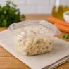 Envases con Tapa Plástico PP "Microondas" 250ml (50 Uds)