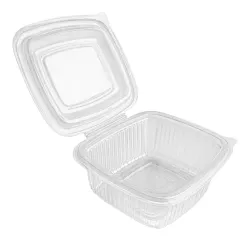 Envases con Tapa Plástico PP "Microondas" 500ml (50 Uds)