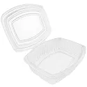 Envases con Tapa Plástico PP "Microondas" 1.500ml (50 Uds)