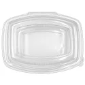 Envases con Tapa Plástico PP "Microondas" 2.000ml (50 Uds)