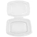 Envases con Tapa Plástico PP "Microondas" 2.000ml (50 Uds)