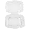 Envases con Tapa Plástico PP "Microondas" 2.000ml (50 Uds)
