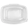 Envases con Tapa Plástico PP "Microondas" 2.000ml (50 Uds)