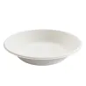 Platos Hondos Biodegradables Caña de Azúcar 19cm (50 Uds)