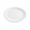 Platos Biodegradables de Cartón Blanco 18cm (500 Uds)