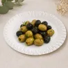 Platos Biodegradables de Cartón Blanco 18cm (50 Uds)