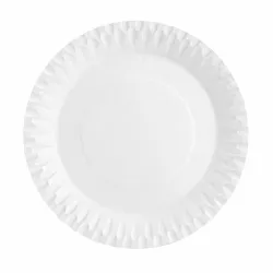 Platos Biodegradables de Cartón Blanco 20cm (50 Uds)