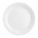 Platos Biodegradables de Cartón Blanco 23cm (500 Uds)