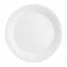 Platos Biodegradables de Cartón Blanco 23cm (500 Uds)