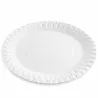 Platos Biodegradables de Cartón Blanco 28cm (25 Uds)