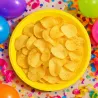 Platos Biodegradables de Cartón Amarillo 20,5cm (10 Uds)