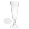 Copas de Cava de Plástico PS CON TAPA 150ml Transparentes (500 Uds)