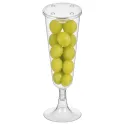 Copas de Cava de Plástico PS CON TAPA 150ml Transparentes (500 Uds)