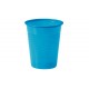 Vasos de Plástico PP Azul Cielo 200ml (24 Uds)