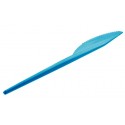 Cuchillos de Plástico Azul Nube Desechables (15 Uds)