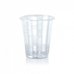 Vasos de Plástico Irrompibles 100 cc Transparentes 
