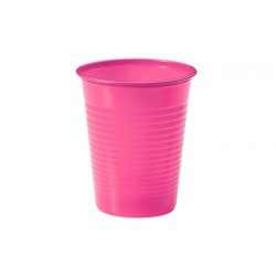 Vasos de Plástico PP Rosas 200ml (24 Uds)