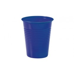 Vasos de Plástico PP Azul Marino 200ml (24 Uds)