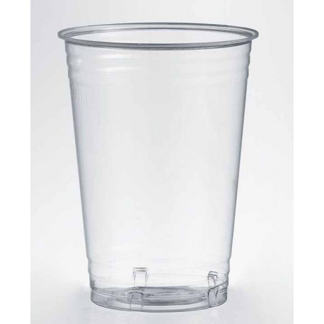 Vasos Biodegradables PLA Transparentes 390ml (1.250 Uds)