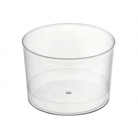 Vaso Chiquito Plástico PS 210 cc Transparentes (Caja 480 Uds)