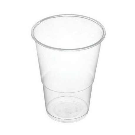 Vasos de Plástico PP Transparentes 300ml (50 Uds)